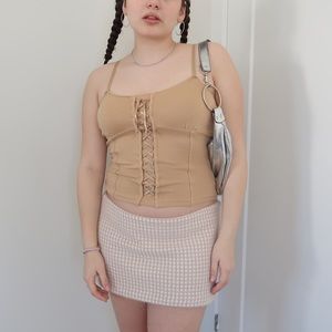 90s bustier style top